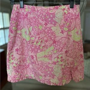 Lilly Pulitzer Cotton Skirt size 4